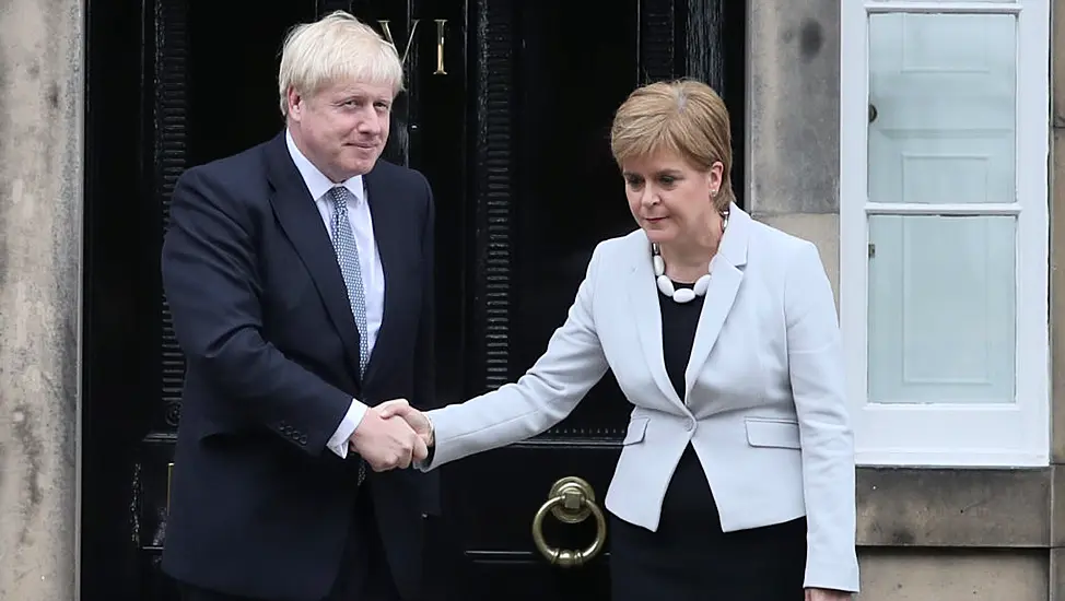 ‘Fragile Male Ego’ Might Be Behind Johnson’s Approach To Meetings, Says Sturgeon