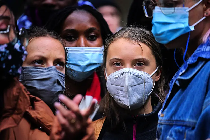 Greta Thunberg Mobbed By Climate Change Activists At London Protest