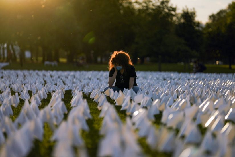 Memorials Created Across Globe To Remember Millions Who Have Died In Pandemic
