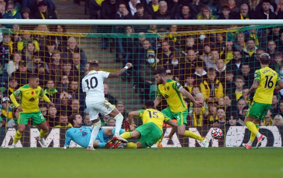 Norwich Misery Continues As Raphinha And Rodrigo Hit Leeds To Victory