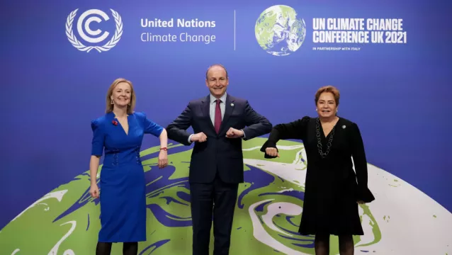 Taoiseach Arrives At Cop26 Amid ‘One Minute To Midnight’ Climate Warning