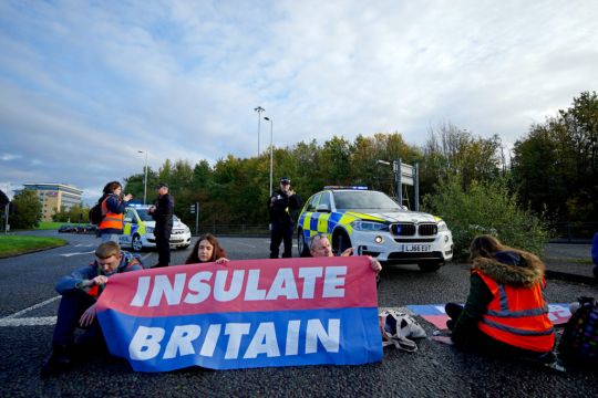Environmental Activists Target Roads Across England In Fresh Protests