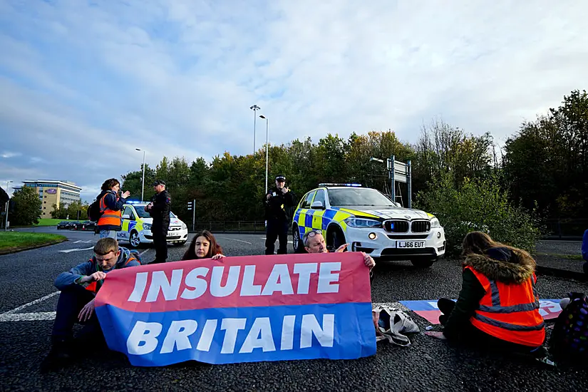 Environmental Activists Target Roads Across England In Fresh Protests