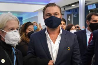 Leonardo Dicaprio Makes Appearance At Cop26