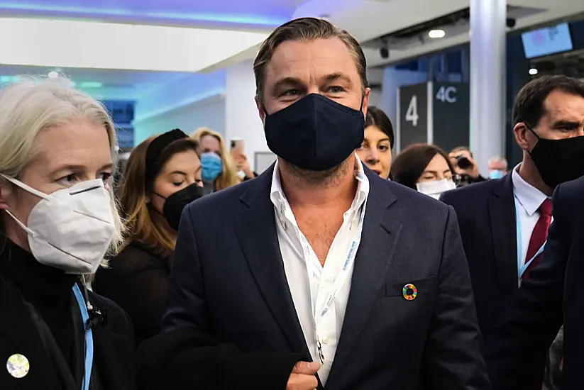 Leonardo Dicaprio Makes Appearance At Cop26