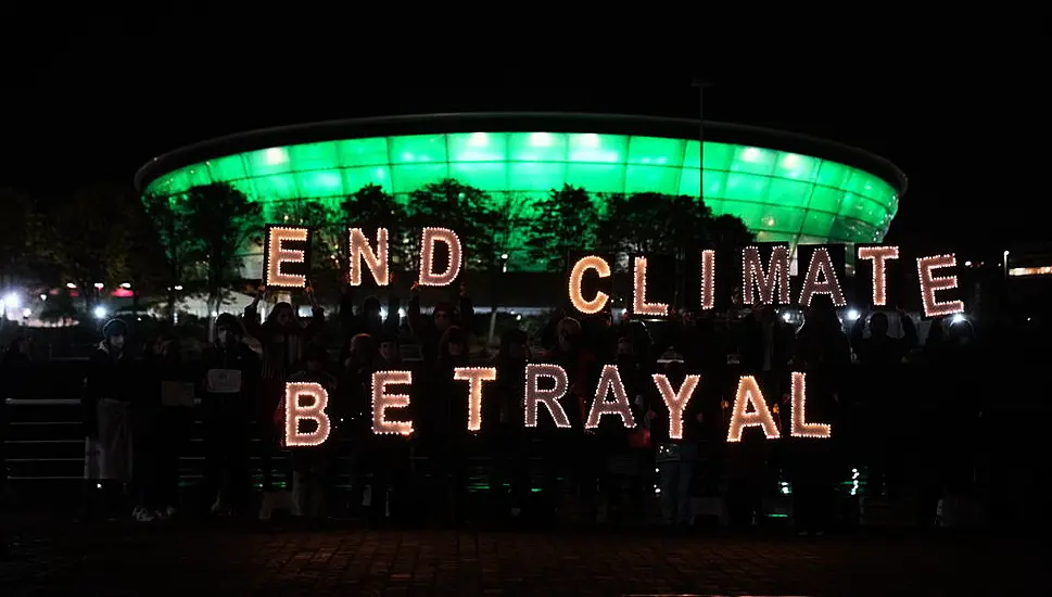 Young Climate Activists Call For ‘End Of Betrayal’ At Cop26 Protest