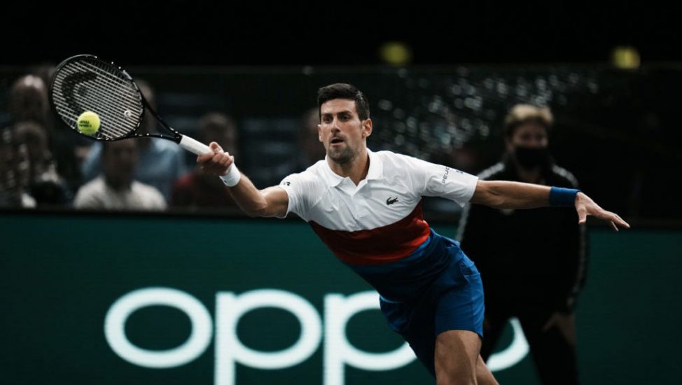 Novak Djokovic Makes Winning Return To Action In Paris