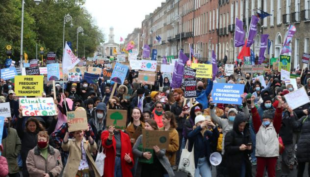 Thousands Take Part In Climate Action Protests Across Ireland