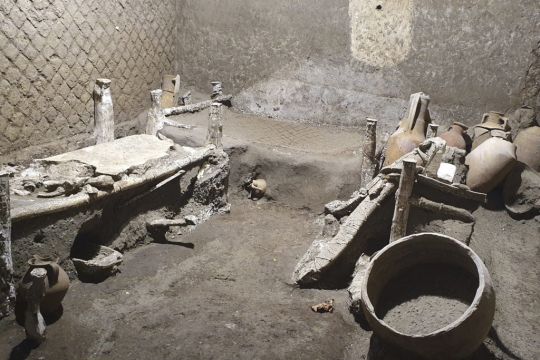 Pompeii Dig Yields Rare Window On Daily Life Of Slaves
