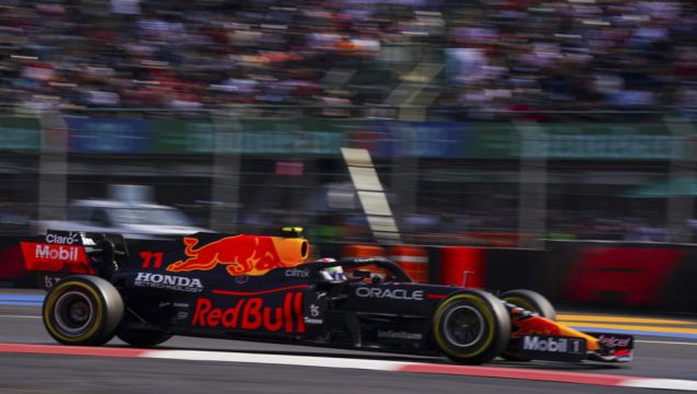 Sergio Perez Tops Practice Time Sheets As Lewis Hamilton Toils In Mexico City