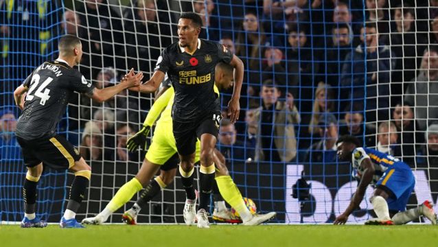 Isaac Hayden Rescues Point For Newcastle As Eddie Howe Watches On At Brighton