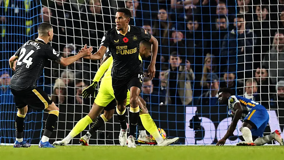 Isaac Hayden Rescues Point For Newcastle As Eddie Howe Watches On At Brighton