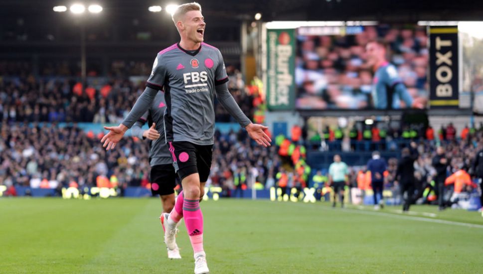Harvey Barnes Hits Back For Leicester As They Take A Point At Leeds