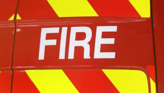 Seven Units Of Dublin Fire Brigade Attend Fire On Georges Street