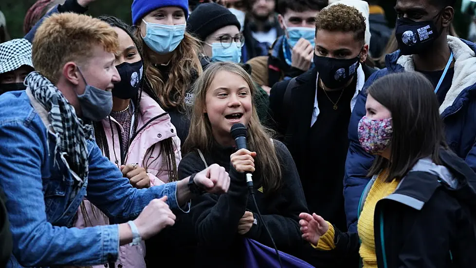 Greta Thunberg Returns Home After Leading March In Glasgow During Cop26