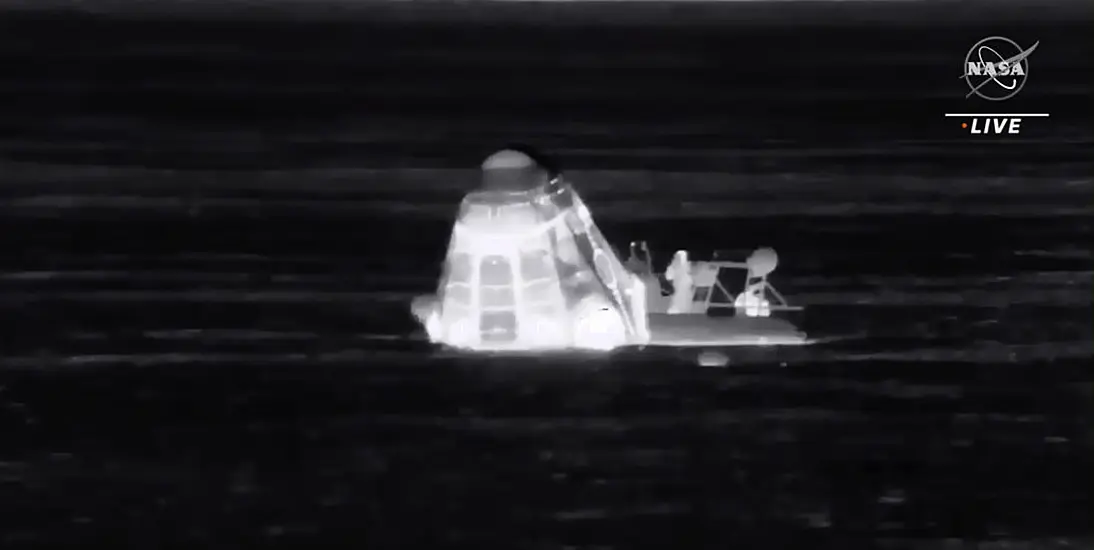 Spacex Returns Four Astronauts To Earth