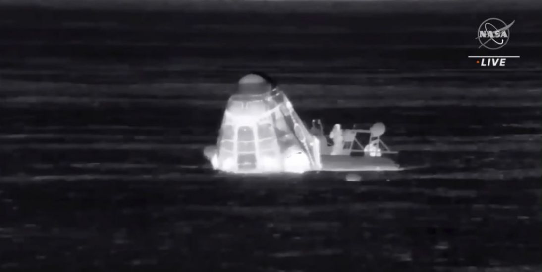 Spacex Returns Four Astronauts To Earth