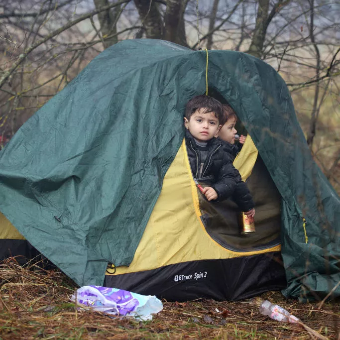 TOPSHOT-BELARUS-POLAND-MIGRANTS