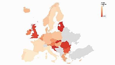 Covid In Europe: Where Are The Hotspots And How Does Ireland Compare?