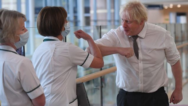 Who Special Envoy Calls Out Johnson For Not Wearing Mask During Hospital Visit