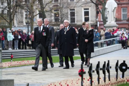 Armistice Day Marked In Dublin And Belfast