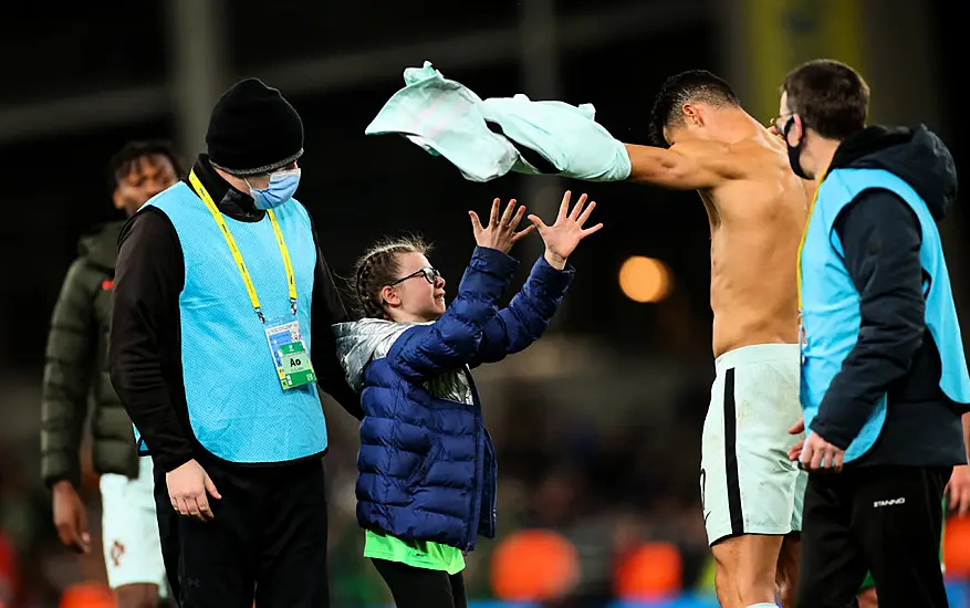 'I Was Shaking And Crying': Irish Fan (11) On Meeting Ronaldo