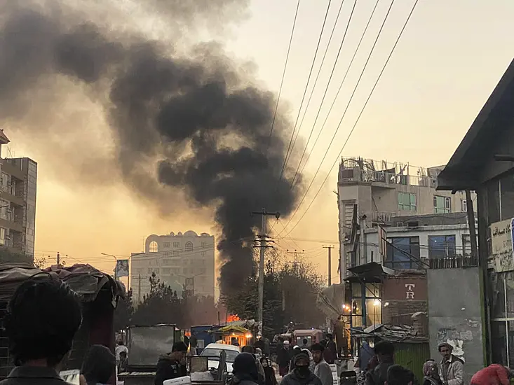 Deadly Blast Hits Minibus On Busy Street In Afghan Capital