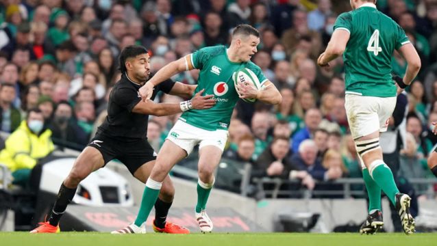 Sexton Warns Ireland Cannot 'Peak' With Win Over New Zealand
