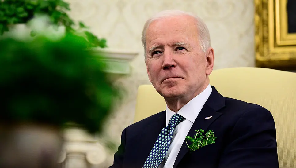 Joe Biden Speaks With Ireland Rugby Team After Win Against All Blacks