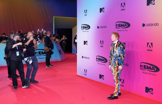 In Pictures: Stars Dazzle On Red Carpet At 2021 Mtv Europe Music Awards