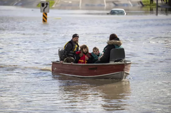 Us North-West And Canada Devastated By Flood