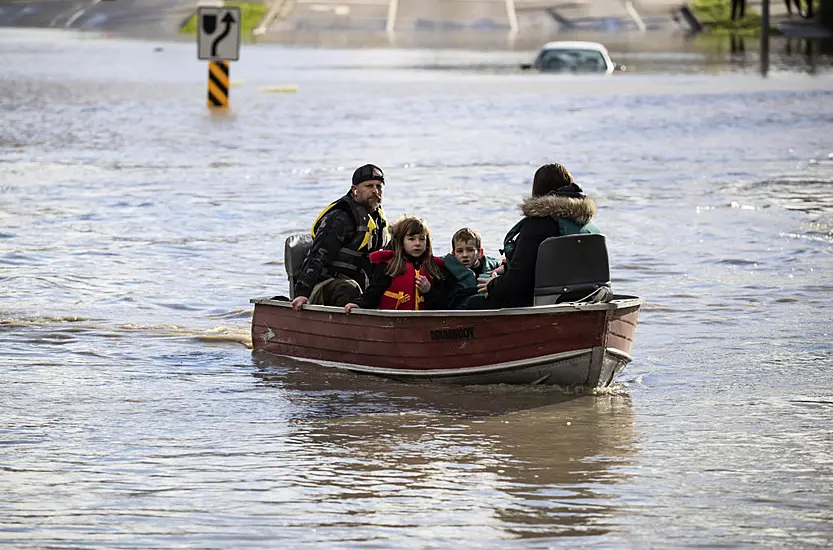 Us North-West And Canada Devastated By Flood