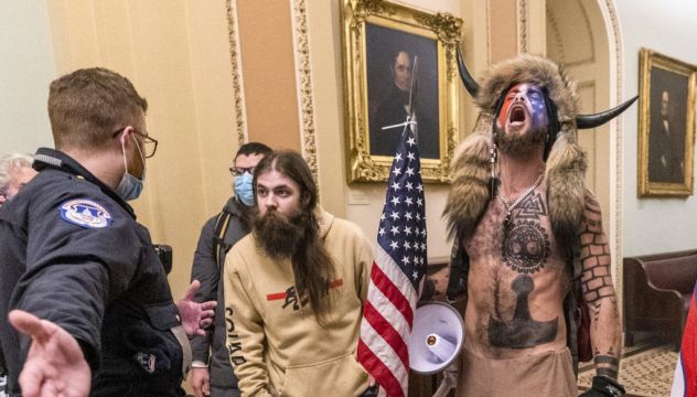 ‘Qanon Shaman’ Protester Gets Jail Sentence For Role In Capitol Disorder