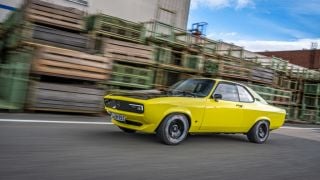 Behind The Wheel Of Opel's Retro Electric Manta