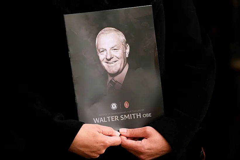 Former Rangers Players And Coaches Attend Memorial Service For Walter Smith