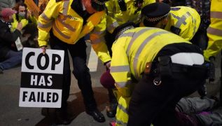 Climate Activists Arrested After Blocking Central London Bridge