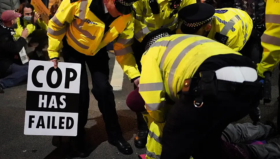 Climate Activists Arrested After Blocking Central London Bridge