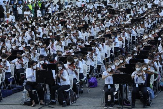 Venezuelan Youth Orchestras Combine To Set New World Record
