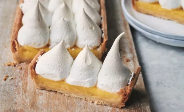 Mary Berry’s Lemon And Lime Meringue Tranche Pie