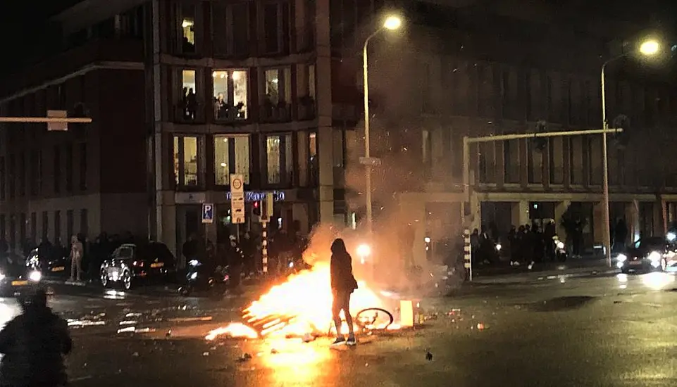 Dutch Police Detain Dozens In A Second Night Of Covid Rioting