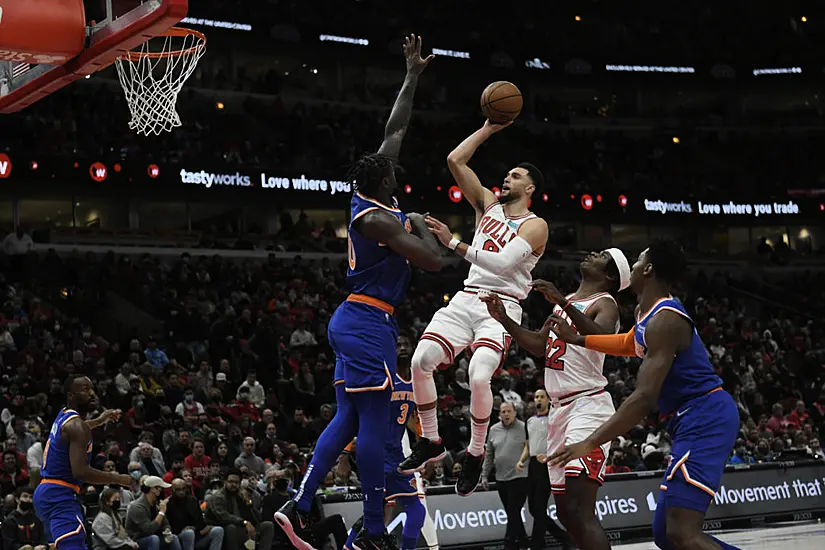 Late Rally Leads Chicago Bulls To Victory Over New York Knicks And Top Of East