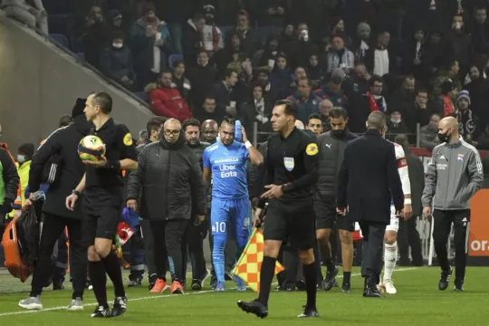 Lyon President Says Sorry After Bottle Thrown From Crowd Hits Dimitri Payet