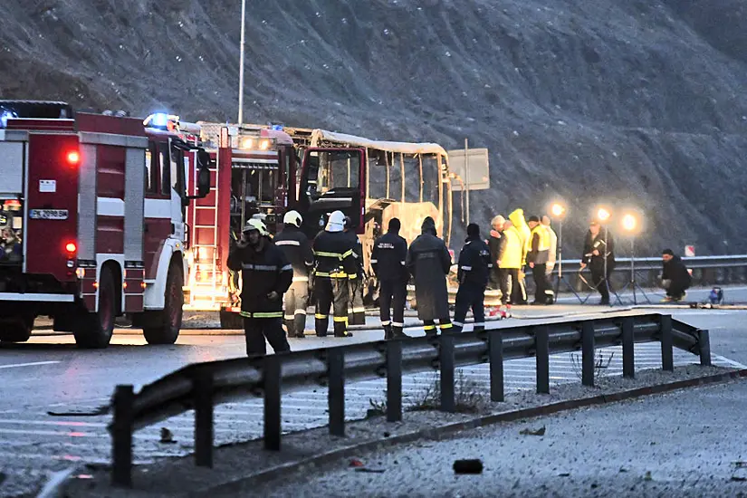 At Least 45 Killed As Tourist Bus Crashes And Catches Fire In Bulgaria