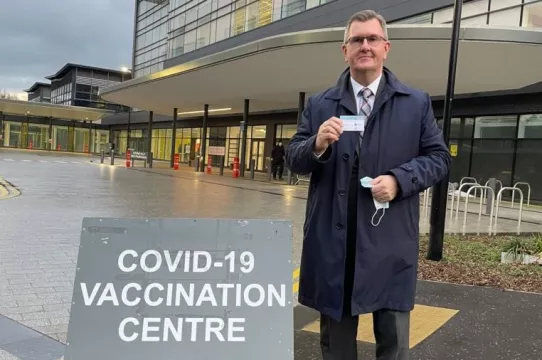 Dup Leader Urges All To Receive The Covid-19 Vaccine