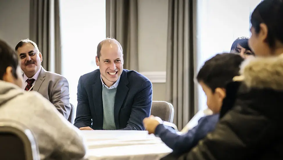 Prince William Tells Afghan Refugees ‘You Couldn’t Be More Welcome’ In The Uk