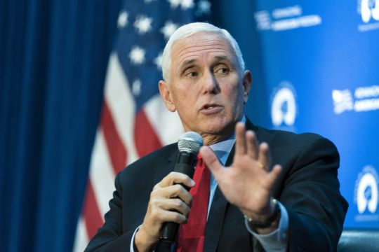 Mike Pence Calls For Abortion Decision To Be Overturned By Supreme Court