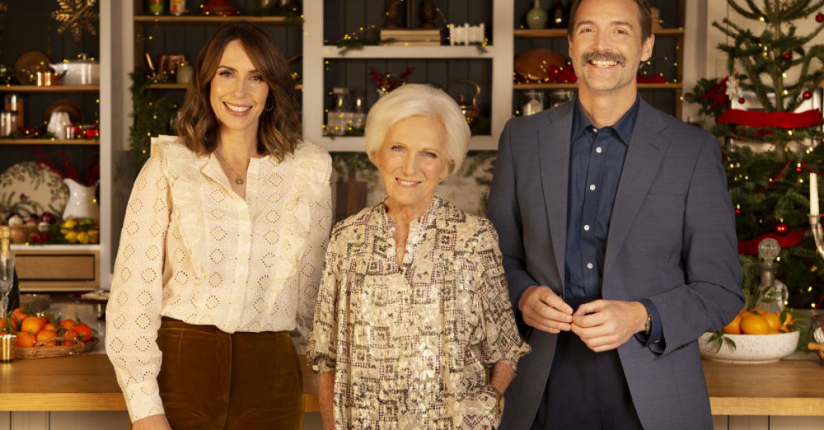 First look at Mary Berry and special guests in BBC Christmas special