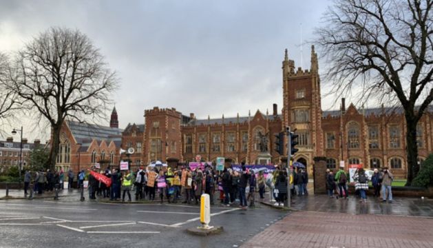 University Staff In North Take To Picket Lines In Strike Over Pay And Conditions