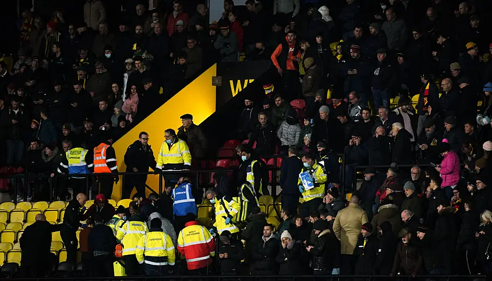 Watford-Chelsea Temporarily Halted After Fan Suffers Cardiac Arrest