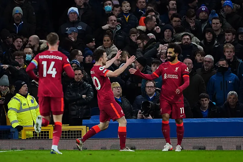 Salah Nets Brace As Liverpool Claim Record-Breaking Victory At Everton